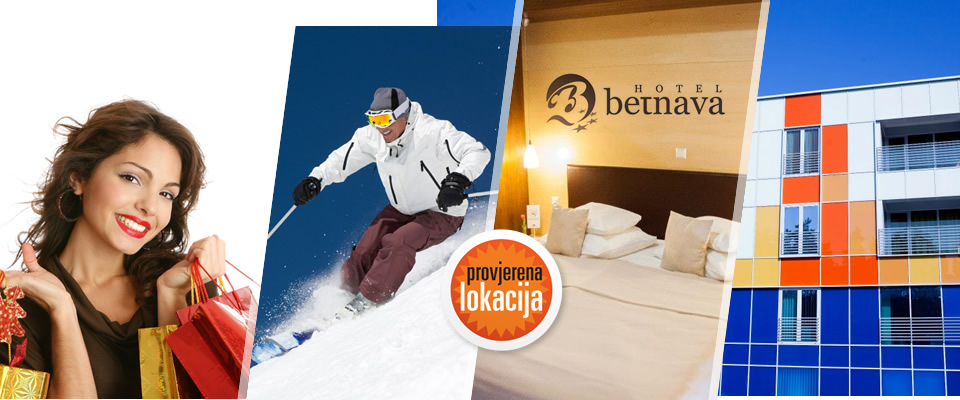 Skijanje na Pohorju i shopping u Mariboru! 2 noćenja u Hotelu Betnava**** uz buffet doručak, večeru, dnevne ski karte , te popust u shopping centru “Europark”, sve za 2 osobe!