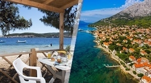 Uživajte 3, 6 ili 8 dana uz 2, 5 ili 7 noćenja za do 6 osoba (4 odraslih + 2 djece) u mobilnim kućicama kampa Perna Orebić i uživajte u predsezoni!