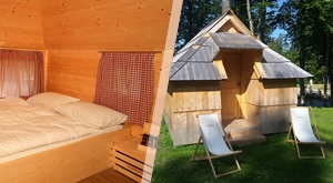 Idila u Sloveniji! 1 noćenje za 2 osobe u glamping kućici Eko Resorta “Pod Veliko planino”, 3h upotrebe VIP finske saune, piće dobrodošlice (vino Palmieri) do 17.07. ili 20.08.-30.09.17. za 479kn!