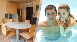 Ljeto u Moravskim Toplicama! 2, 3 ili 5 noći u apartmanu Aparthotela Vital 4* za 4 ili 6 osoba, posteljina i ručnici, početno čišćenje, 10% popusta na karte za kupanje u Termama 3000…već od 763kn!