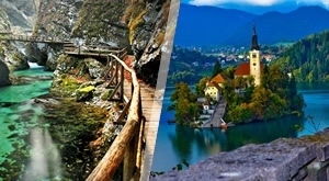 Uživajte u prirodnim ljepotama Slovenije, prošetajte uz Bledsko jezero, posjetite Bledski otočić sreće i zasluženo se počastite tradicionalnim Bledskim kremšnitama, okušajte se u adrenalinskom spustu i sanjkanju ili se oduševite kanjonom Vintgar…