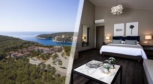 1. dijete do 12 god.GRATIS! Budite među prvim gostima u novootvorenom naselju Waterman Milna Resort u Milni na otoku Braču. Ako ste u potrazi za opuštajućim odmorom sa svojom obitelji, Waterman Milna Resort pravi je izbor za Vas. Uživajte u buffet obrocima na terasi  restorana uz nezaboravan pogled na more, opustite se na bazenu ili u welnessu,  istražite skrovite uvale u blizini i zabavite se uz bogati animacijski program…. Kupon vrijedi od 17.08.17. do 28.08.17.!