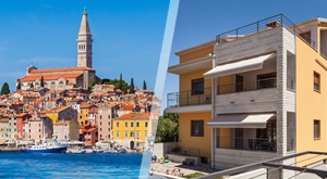 [ROVINJ] Uživanje u čarobnom istarskom gradiću Rovinju! 3 dana i 2 noćenja u novom apartmanu Goran + pića dobrodošlice – vino 0,75 l istarsko, 1 x voda, 1 x sok, 1 x pivo, sve za 2 osobe i samo 929kn!