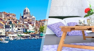 Ljeto uz mediteranski ugođaj osunčanog Šibenika! Predahnite na 5 ili 7 dana uz 4 ili 6 noćenja u apartmanu Luca**** (tipa 2 + 2) uz besplatan parking i internet, sve za 2 osobe…već od 1479 kn!