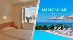 LAST MINUTE odmor na moru u Resortu Amarin 4* u Rovinju! Iskoristite 3 ili 4 dana s Polupansionom za 4 osobe u Standard apartmanu, kupanje u vanjskim bazenima, animacijski program za djecu…