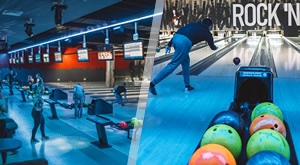 Najveći bowling centar u Hrvatskoj je u Westgate Shopping Cityju! Najam bowling staze u Rock’n’Bowl za do 6 OSOBA u trajanju 2 sata preko tjedna ili vikenda već od SAMO 99 kn!