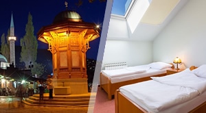 Ove zime otputujte u predivno Sarajevo! Osjetite jedinstvenu atmosferu i doživite sasvim drukčiji odmor uz 3 dana i 2 noćenja s doručkom u hotelu Sunce 4* za dvije osobe…699 kn!