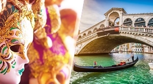 Najpoznatija manifestacija u Veneciji – LET ANĐELA! Smart Travel organizira 1-dnevni izlet busom. Oduševite se slikovitim maskama koje možete sresti SAMO na ulicama Venecije za 185 kn!