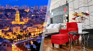 Valentinovo u Splitu na 2 dana/1 noćenje u Galeriji Valeriji Downtown Seaside 4* uz izbor samo smještaja ili uz kontinentalni doručak te bocu pjenušca po dolasku za 2 osobe…od 449 kn!
