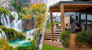 Odmorite se u čarobnom proljetnom okruženju Plitvice Holiday Resorta uz 3 dana i 2 noćenja sa doručkom u vrhunski opremljenoj mobilnoj kućici za 2 osobe za samo 1399 kn! 1 h minigolfa gratis!
