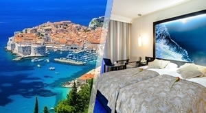 Prizori svjetske baštine – Dubrovnik! Ljetovanje uz 2, 4 ili 7 noćenja s Polupansionom + boca vina u elitnom Hotelu Lapad 4*, uključen parking, sve za dvoje i djecu do 3 god., od samo 1599 kn!