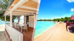 [Camping Village Šimuni] Zadnje zraka ljeta u prekrasnim Šimunima uz 3 noćenja u modernim mobilnim kućicama i bogatim doručkom u restoranu za 4 osobe, od 1230 kn! Djeca do 3 g. GRATIS!