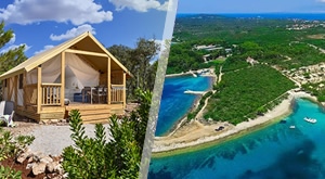 Savršen spoj luksuza i boravka u prirodi! 3 dana/2 noćenja ili 6 dana/5 noćenja u potpuno opremljenim glamping šatorima Tent tris za do 4 ili 6 osoba na otoku Ugljanu… već od 1299 kn!