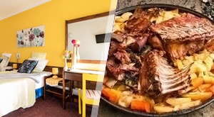 Posjetite hotel Josipdol*** u srcu Hrvatske, blizu Zagreba i Plitvičkih jezera, na 2 dana/ 1 noćenje s doručkom za 2 osobe! Očekuje Vas i vrhunska mlada lička janjetina ispod peke, samo 439 kn!