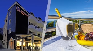BLACK FRIDAY NA CRNOM JAJU samo uz Mastercard Maestro! 2 noćenja s doručkom za 2 osobe u Hotelu Milenij 4* u Makarskoj + slastica s kavom i parking uz do 31% popusta!