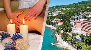 [SVIBANJ u CRIKVENICI] 8 dana i 7 noćenja na bazi POLUPANSIONA za 1 ili 2 osobe u sobama s pogledom na park u Hotelu Mediteran tik do plaže i mora + paket 20 tretmana u Thalassoterapia Crikvenica!