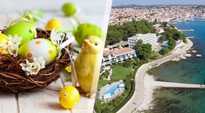 Uskršnji odmor uz more u luksuznom Hotelu Villa Radin 4* u Vodicama! Blagdanska čarolija na 3 dana/ 2 noćenja s Polupansionom + masaža od 30 min i guštanje uz bazen, vožnju biciklom…sve za 2 osobe!