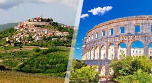 Oduševite se ISTARSKOM čarolijom uz Darojković Promet koji Vas vodi u Hum, Motovun, Roč, NP Brijuni + ulaznice… 2-dnevni izlet busom uz 1 noćenje s POLUPANSIONOM u hotelu 3* za samo 629 kn/ osobi!