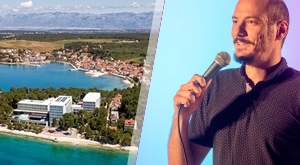 Svima treba kvalitetna doza šale! Hotel Pinija 4* u Petrčanima: VIKEND SMIJEHA na 3 dana/ 2 noćenja s Polupansionom za 2 osobe i dijete do 12 g. uz nastup komičara, wellness spa, vouchere…