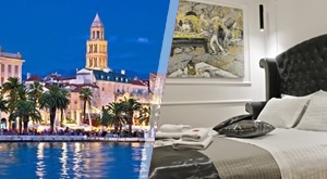 Splitska proljetna skalinada na 2 dana/ 1 noćenje sa ili bez doručka u glamurnoznoj Galeriji Valeriji Downtown Seaside 4* uz bocu pjenušca po dolasku za 2 osobe, od samo 345 kn!