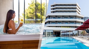 Nenametljivi luksuz kraj mora! Hotel Plaža Duće 4* poziva Vas na 3 dana/ 2 noćenja ili 4 dana/ 3 noćenja s Polupansionom i wellness spa, sve za 2 osobe i dijete do 12 g., od samo 1309 kn!