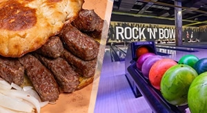 TOP IZLAZAK za ekipu PETKOM ili SUBOTOM – ROCK’n’BOWL u Westgate Shopping Cityju poziva Vas na 1 SAT kuglanja za do 6 osoba + 1 kg ćevapa, a sve za samo 199 kn!