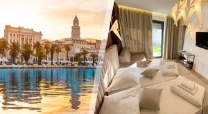 Iskoristite zimsko sunce za odmor u gradu pod Marjanom u Bošket Luxury Rooms! 3 dana/ 2 noćenja u suite-u + karte za kazalište subotom, sve za 2 osobe i djecu do 10 godina – samo 749 kn!