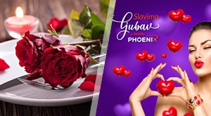 MJESEC VALENTINOVA u Hotelu Phoenix 4* u Zagrebu – provedite prekrasan dan u mjesecu zaljubljenih uz Romantičnu večeru u više sljedova te Wellness   SPA, a sve za 2 osobe i samo 440 kn!