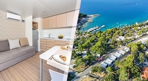 Fantastičan JESENSKI predah s pogledom na more! 3 dana/ 2 noćenja u premium mobilnoj kućici + Wellness   Spa, boca pjenušca u Campingu Selce pored Selca, sve za do 5 OSOBA i od samo 899 kn!
