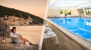 ROMANTIČNI ODMOR na Kvarneru – 3 dana/ 2 noćenja s POLUPANSIONOM + pića uz večeru u Hotelu Marina 4* – Mošćenička Draga uz WELLNESS   SPA i brojne sadržaje, a sve za 2 osobe i samo 1194 kn!