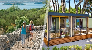 Ježevac Premium Camping Resort by Valamar na Krku – 3 dana/2 noćenja u premium mobilnim kućicama za 4 odrasle osobe i 2 djece do 12 godina, stay fit aktivnosti, Maro smart play, najam bicikala…