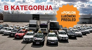 [6 LOKACIJA – ZAGREB i okolica!] Najbolja AKCIJA za B KATEGORIJU u Autoškoli MANDIĆ   MEGASTART za SAMO 4990 kuna + LIJEČNIČKI pregled na POKLON + poklon VOUCHER 200 kn za restoran Bots Pots!