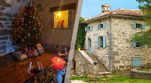 Nezaboravan Božićni odmor u povijesnom selu Kotli uz 4 dana/3 noćenja na bazi doručka za 4 osobe u Villi Kotli Stone House – kamenoj kućici za pravi doživljaj povijesnog i autohtonog duha Istre…