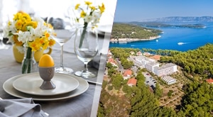 Proljetni odmor ili Uskršnji blagdani u Hotelu Hvar 3* uz ALL INCLUSIVE na bazi 3 ili 4 noćenja, korištenje unutarnjeg bazena, a sve za 2 odrasle osobe i 2 djece do 11,99 godina!