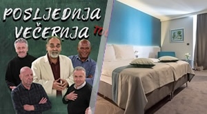 [16.-17.03.] Oproštajna turneja kultne VEČERNJE ŠKOLE – “Posljednja Večernja” u ZADRU 16.03. i odmor na 2 dana/1 noćenje s polupansionom u Hotelu Kolovare 4*, a sve za 2 osobe!