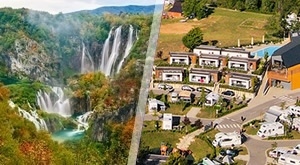 Uživajte u Plitvicama i odmoru u Camping Plitvice 5* – 3 dana/2 noćenja ili 4 dana/3 noćenja u Premium mobilnoj kućici na bazi doručka za 2 ili 4 osobe te 2 ili 4 sata voženje električnih bicikala…