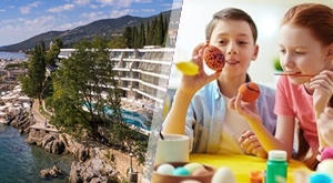 Provedite USKRS na Liburnijskoj rivijeri uz 3 dana/ 2 noćenja s POLUPANSIONOM + piće uz večeru, animacija i prigodni uskršnji program u Hotelu Ičići 4*, sve za 2 osobe + 1 ili 2 djece već od 264 €!