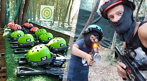 Sportska zabava i adrenalin u Fun Park Istra u Vabrigi – LASER TAG u trajanju 30 minuta na šumskom poligonu s uključenom opremom!