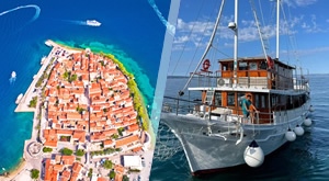 Nezaboravna morska avantura uz krstarenje drvenim jedrenjakom na ruti Split-Makarska-Korčula-Mljet-Vela Luka-Hvar-Brač-Split uz 8 dana i 7 polupansiona!