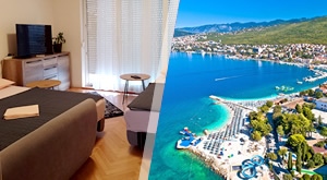 Uživajte u kraju ljetne sezone u Crikvenici uz odmor u Apartmanu Tamarut na 3 dana i 2 noćenja za 4 osobe i samo 118 eura!