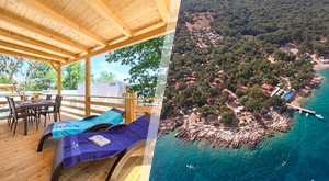 NOVO – uživajte u ljepotama otoka Krka i odmoru u ECO Kampu Glavotok 3* uz 2 ili 5 noćenja u Premium mobilnim kućicama ili Premium Bungalow za do 5 osoba i grijani vanjski bazen…
