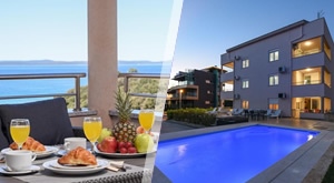 Uživajte u Apartmanima Sunset Beach Suites 4* kraj Zadra uz 3 noćenja s doručkom za 2 osobe u studio apartmanu ili 2 ili 3 noćenja s doručkom u apartmanu za 2 do 4 osobe i cjelodnevni najam bicikla!