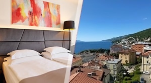 Uživanje u kratkom odmoru u Opatiji uz 2 dana i 1 noćenje na bazi polupansiona za 2 osobe u Hotelu Paris 4* preko tjedna, za samo 99 eura!