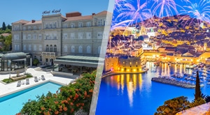 DOČEK 2024. u Dubrovniku uz Zdravka Čolića i novogodišnji odmor u luksuznom Hotelu Lapad 4* uz 2, 3 ili 4 noćenja na bazi polupansiona za 2 ili 3 osobe i izbor sobe!
