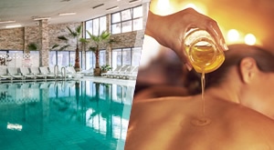 ZLATNO VALENTINOVO za dvoje u wellnessu Hotela Matija Gubec u Stubičkim Toplicama – cjelodnevno kupanje u bazenima, saune i masaža uljem 24-karatnog zlata u trajanju 55 minuta!
