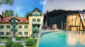 [VIŠE OD 600 GODINA TRADICIJE] Otkrijte termalni raj slovenskih Termi Dobrna uz 1 ili 2 polupansiona u Hotelu Švicarija 4* ili Boutique Hotelu Dobrna 4* i bogati izbor termalnih bazena i SPA oaza…