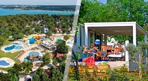 Obiteljski odmor u Lanterna Premium Camping Resortu 4* by Valamar uz 3 dana i 2 noćenja za 4 odrasle osobe i 2 djece do 12 godina u mobilnoj kućici i zabavu u vodenom parku Aquamar Lanterna!