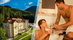 Romantični odmor u Rimskim Termama uz 2 polupansiona za 2 osobe u hotelu Sofijin dvor 4*, romantičnu kupku sa šampanjcem i pralinama, ulaz u Svijet sauna Varinia i termalne bazene!