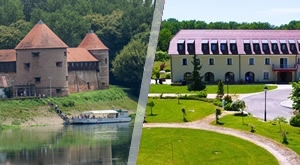 Ususret ljetu u plemićkom stilu u Hotelu Dvorac Jurjevec uz 1, 2 ili 3 polupansiona za 2 osobe, opuštanje u grijanom bazenu, jacuzziju i sauni, panoramsku vožnju brodom i vožnju biciklima!