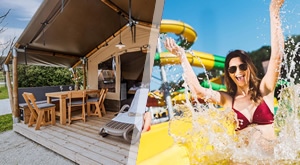 Uživajte u kasnom ljetu ili jeseni u TERMAMA TUHELJ – 3 dana i 2 noćenja ili 6 dana i 5 noćenja za do 5 osoba u Safari šatoru i ulaznice za kupanje u bazenima Vodenog planeta!